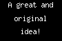 A great and original idea!