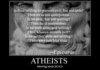 Atheist qoute