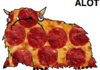 Alot of pizza