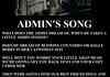 Admin's Song
