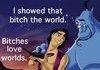 Aladdin telling them like it is