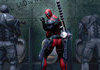 <b>deadpool</b> peeking in the bathroom