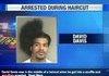Arrested during haircut.