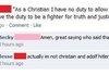 As a christian