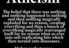 Atheism