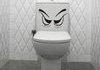 Angry toilet is angry!