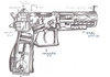 Actual gun cross section