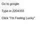 Another feeling lucky funny