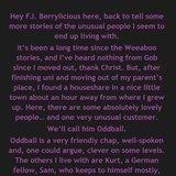 Oddball Stories: An Odd Introduction